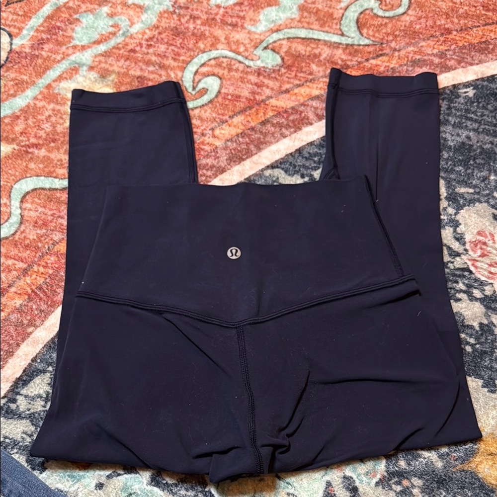 Lululemon Athletica Blue High-Waisted Leggings
